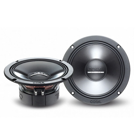 MW165珊瑚CORAL意声系列6.5＂钢盆双边中/低音扬声器
